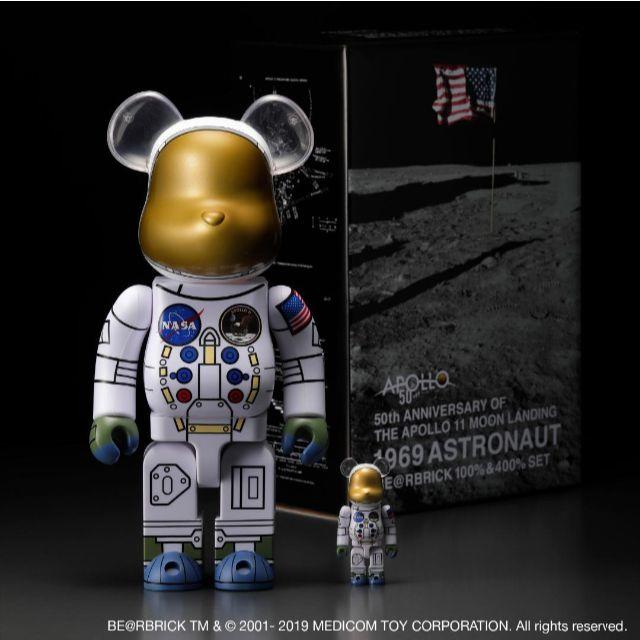 限定 BE@RBRICK 1969 ASTRONAUT アポロ50周年記念モデルtoy