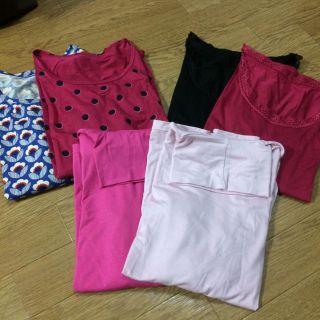 ユニクロ(UNIQLO)のUNIQLO ヒートテックセット♡M(Tシャツ(長袖/七分))