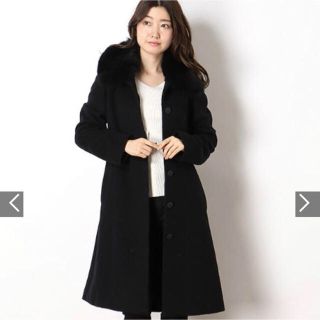 RU - 専用ru 新品 フォックスファー付きステンカラーコートの通販 by