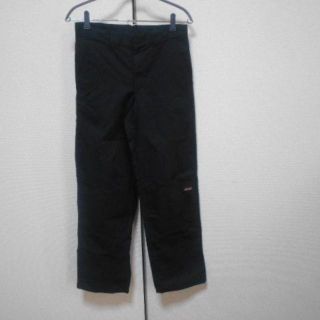 ディッキーズ(Dickies)のぽんまる。専用 18  W74？★ディッキーズ ワークパンツ　ダブルニー　黒(ワークパンツ/カーゴパンツ)