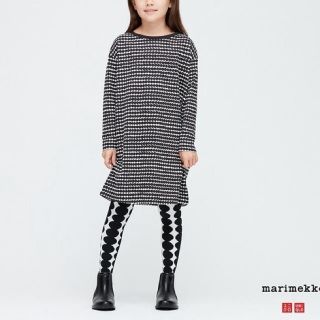 ユニクロ(UNIQLO)の【日本未発売】キッズ 海外限定コラボ Marimekko GIRLS ワンピース(ワンピース)