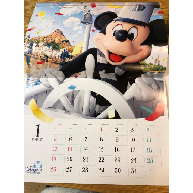 Disney(ディズニー)のオリエンタルランド カレンダー 2020 ディズニー インテリア/住まい/日用品の文房具(カレンダー/スケジュール)の商品写真