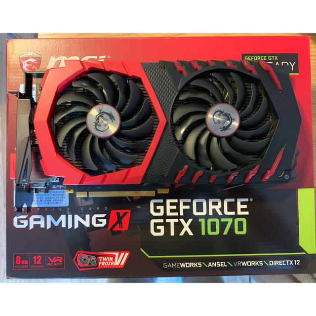 MSI GTX1070 GAMING X 8GB MSI GTX1070 GAMING X 8GB