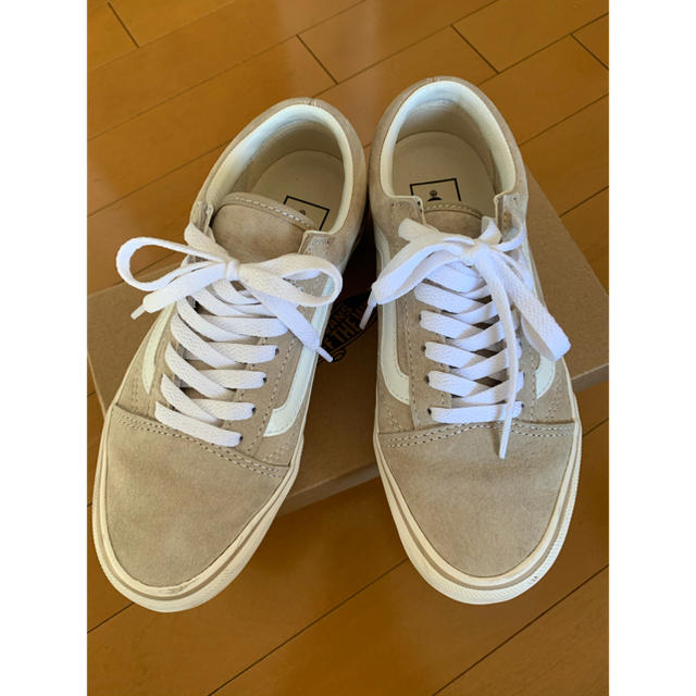 VANS OLD SKOOL ベージュ　23スニーカー