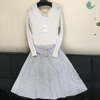 プロポーションボディドレッシング(PROPORTION BODY DRESSING)の新品❤️PROPORTION BODY DRESSING ニットワンピ(ひざ丈ワンピース)