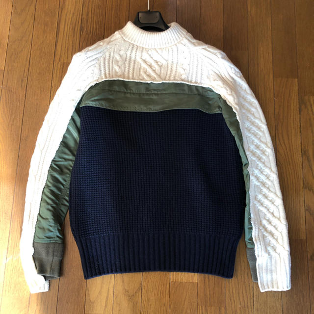 sacai サカイ ニット セーターメンズ