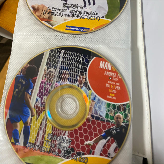 DVD 2006年 サッカーW杯 全試合 エンタメ/ホビーの雑誌(趣味/スポーツ)の商品写真