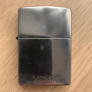 ジッポー(ZIPPO)のZippo ホワイトゴールド (タバコグッズ)