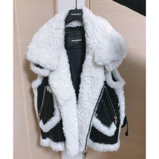 DSQUARED2 高級☆山羊ファーコート - www.onkajans.com