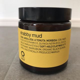 shabby mud シャビィ　マッド　ワックス　100ml(ヘアワックス/ヘアクリーム)