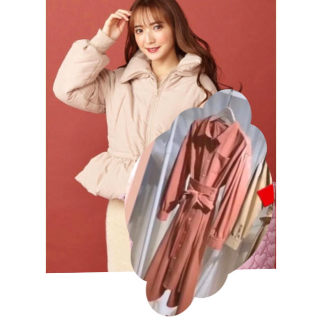 MIIA(ミーア)の2020年MIIAの福袋 ダウンコート シャツワンピースセット レディースのジャケット/アウター(ダウンコート)の商品写真
