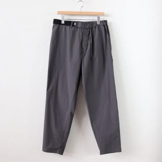 ヤエカ(YAECA)のGraphpaper  TYPEWRITER COOK PANTS #GRAY (スラックス)