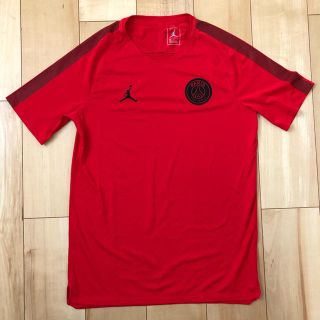 ナイキ(NIKE)のパリサンジェルマンxジョーダン　スクアッド　トレーニングトップス　海外Mサイズ(Tシャツ/カットソー(半袖/袖なし))