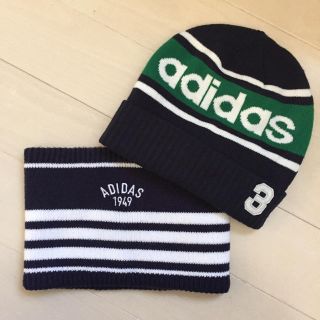 アディダス(adidas)のadidas golf ニット帽&ネックウォーマー Set アディダスゴルフ(その他)