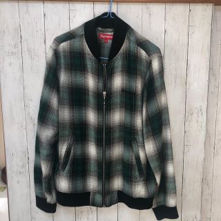 シュプリーム(Supreme)のsupreme shadow plaid bomber ブルゾン　16ss(ブルゾン)