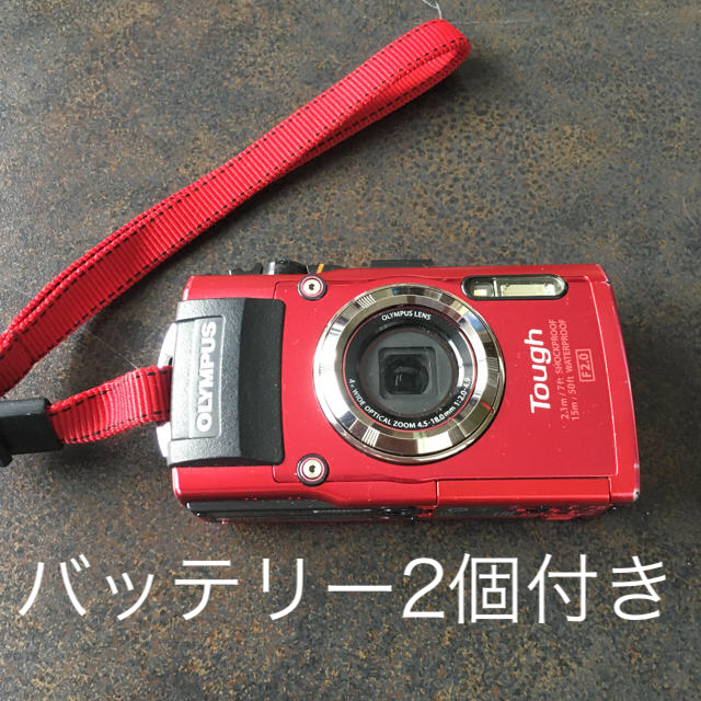 OLYMPUS(オリンパス)のOLYMPUS オリンパス TG TG-3 RED スマホ/家電/カメラのカメラ(コンパクトデジタルカメラ)の商品写真