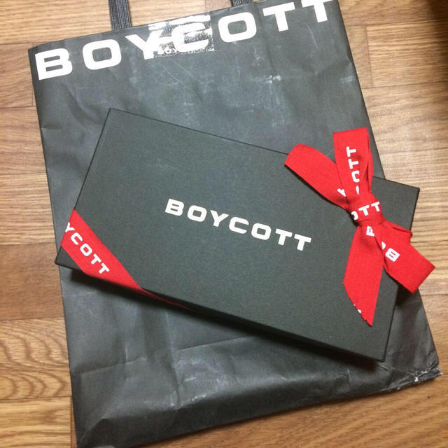 BOYCOTT(ボイコット)の※お取置き中 boycott 長財布 メンズのファッション小物(折り財布)の商品写真