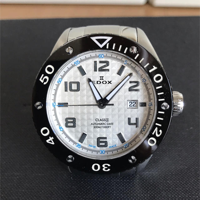 EDOX エドックス クラス1ビックデイト800793AIN2オートマチック