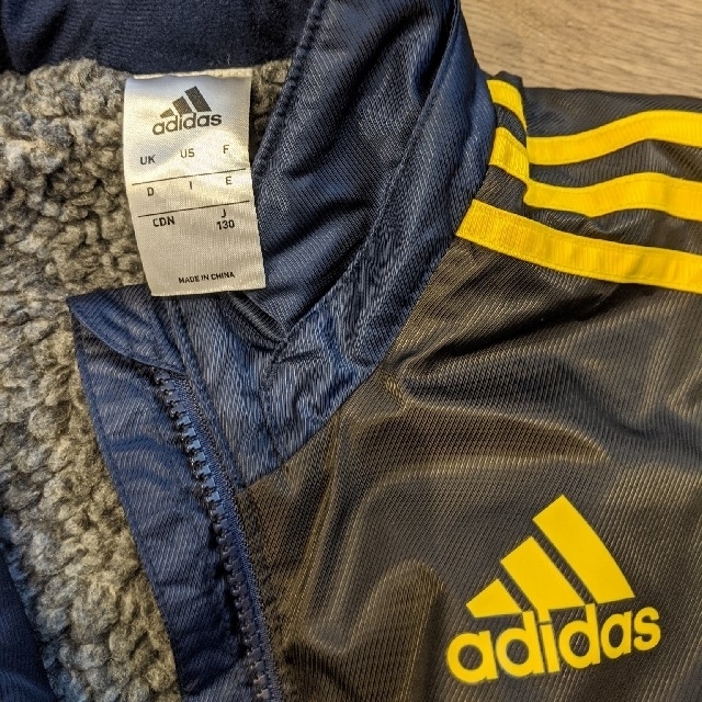 adidas(アディダス)のベンチコート キッズ/ベビー/マタニティのキッズ服男の子用(90cm~)(コート)の商品写真