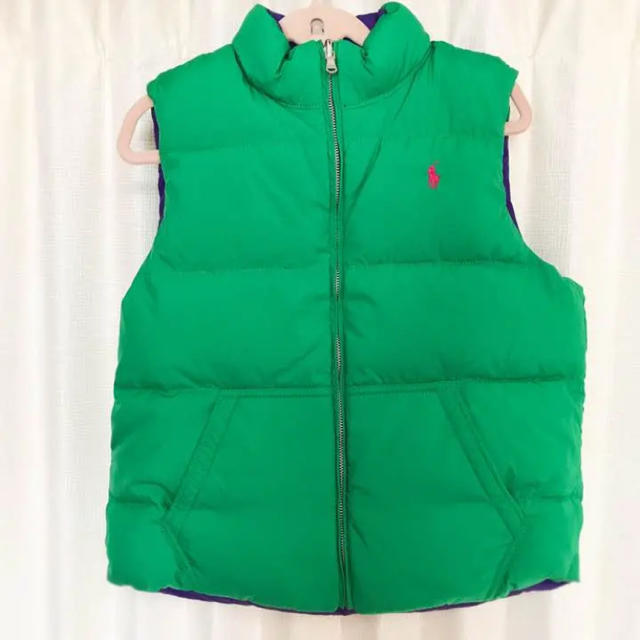 POLO RALPH LAUREN(ポロラルフローレン)のダウンベスト/ラルフローレン/キッズ150/レディース レディースのジャケット/アウター(ダウンジャケット)の商品写真