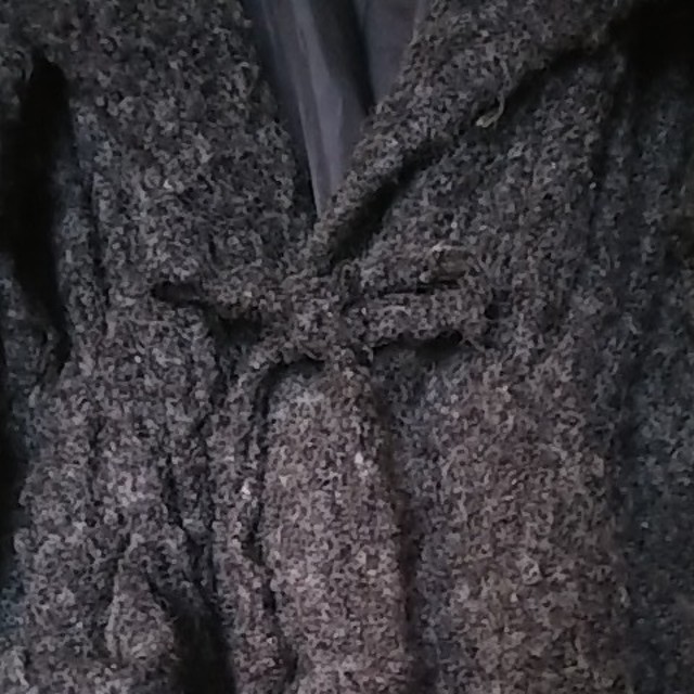 MERCURYDUO(マーキュリーデュオ)のマーキュリーデュオ フードジャケット ブラック レディースのジャケット/アウター(ガウンコート)の商品写真