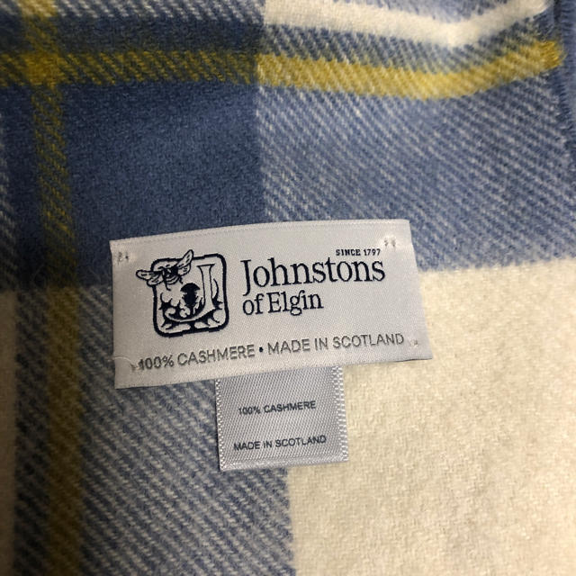 Johnstons(ジョンストンズ)のぐり様　ジョンストンズ 大判ストール カシミア100% レディースのファッション小物(マフラー/ショール)の商品写真