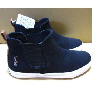 ポロラルフローレン(POLO RALPH LAUREN)の22.5cm 新品 CARLEE JODPHER サイドゴア ポロラルフローレン(スニーカー)