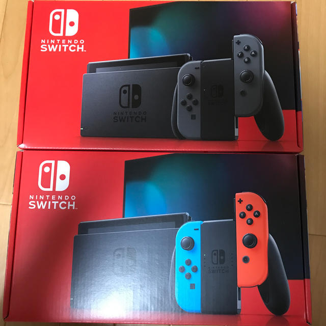 Nintendo Switch - 新型 Switch 本体 二台セット 新品・未開封 即発送 おまけ付