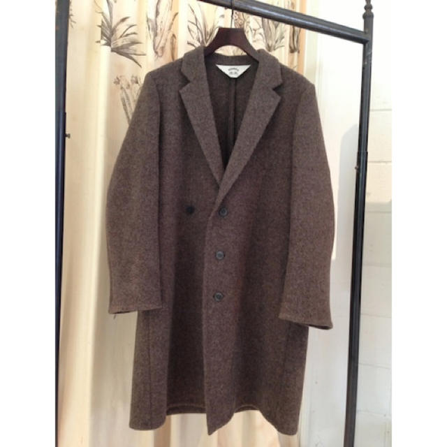 SUNSEA(サンシー)のSUNSEA DOUBLE FACE COAT GARDEN別注 Size2 メンズのジャケット/アウター(チェスターコート)の商品写真