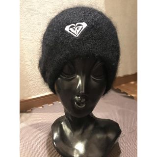 ロキシー(Roxy)の新品　未使用　ROXY あったかふわふわもこもこ　モヘア素材の帽子(その他)