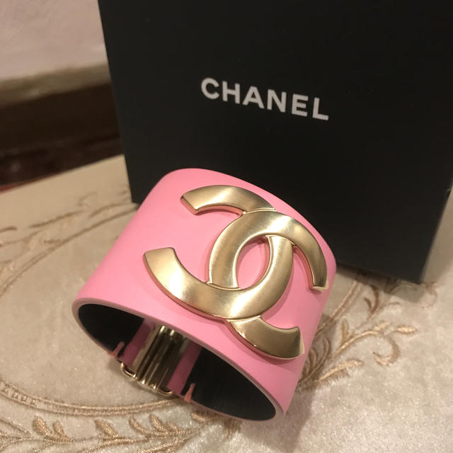 CHANEL シャネル ブレスレット  ピンク 美品