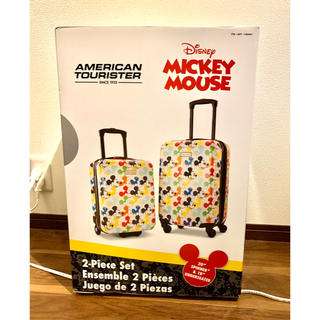 【送料無料】ディズニー ミッキーデザイン スーツケース トランク2個セット