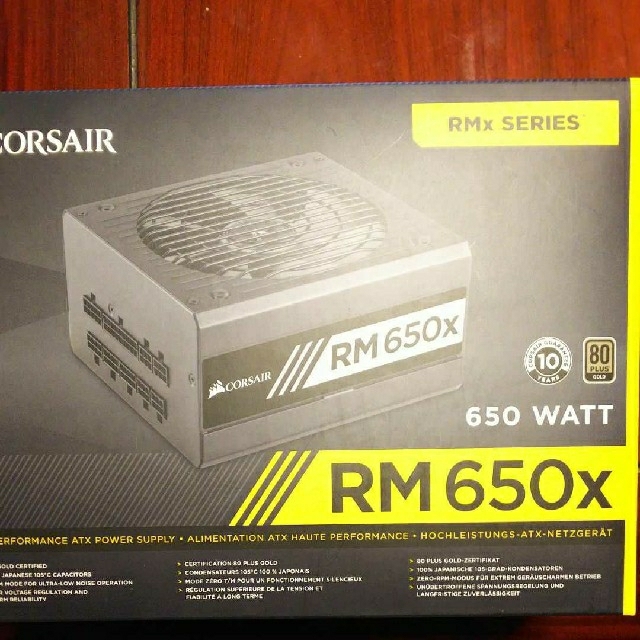 PCパーツCORSAIR RM650x