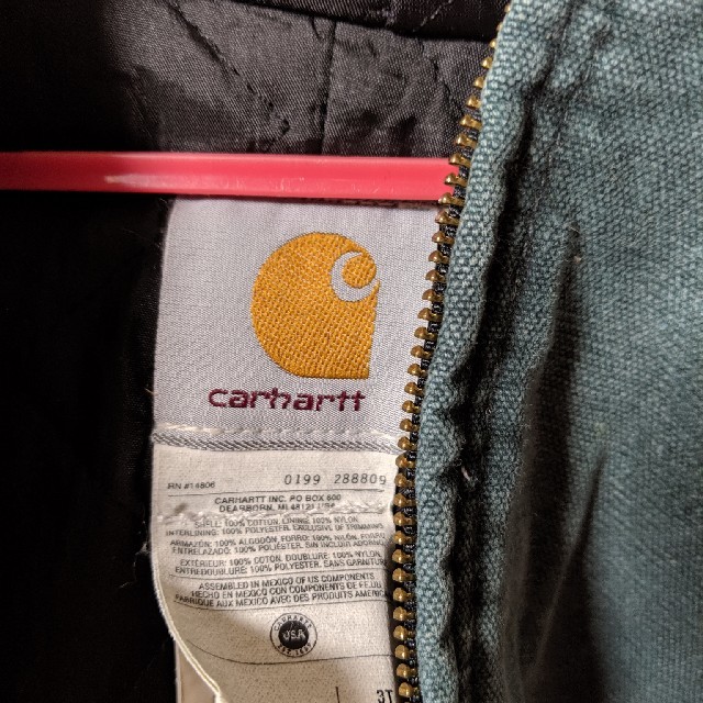 carhartt(カーハート)のU.S.A製　Carhartt/100　ダック地パーカー　アウター キッズ/ベビー/マタニティのキッズ服男の子用(90cm~)(ジャケット/上着)の商品写真