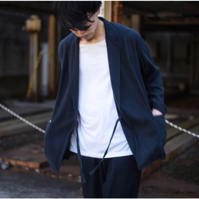 コモリ　comoli   シルク　ジャケット　17ss  2