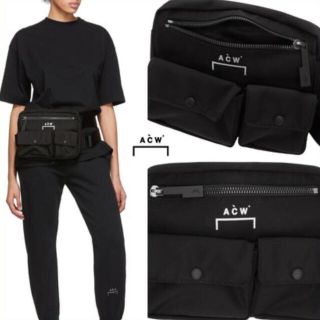 オフホワイト(OFF-WHITE)のA-COLD-WALL* ACW Waist Bag Black(ショルダーバッグ)