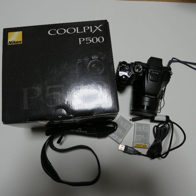 優れた品質 Nikon - ■美品■Nikon COOLPIX P500 コンパクトデジタルカメラ コンパクトデジタルカメラ