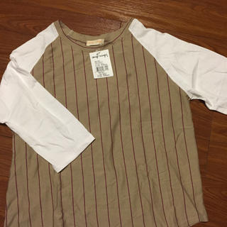 アナップ(ANAP)の新品タグ付きラグランtee(Tシャツ(長袖/七分))