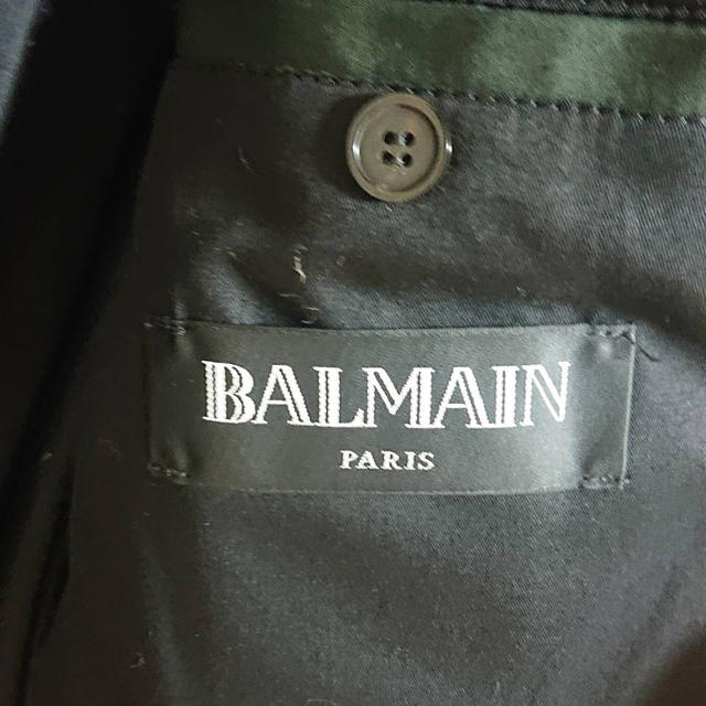 16AW BALMAIN HOMME ダウン　DARKGREEN バルマン