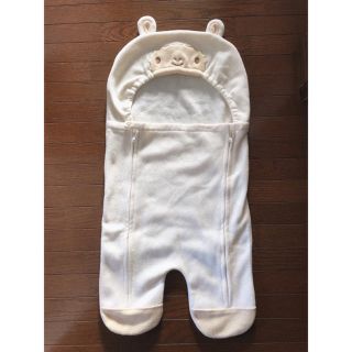 ニシマツヤ(西松屋)の新品未使用♡ブランケット♡おくるみ♡バギーオール♡新生児〜80(カバーオール)