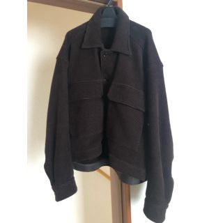 yoke 19aw ニットコーデュロイ セットアップ