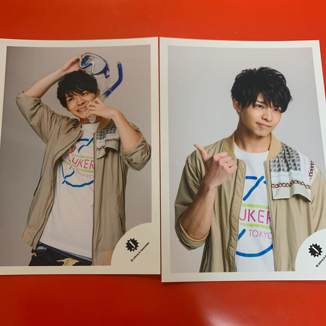 Johnny's(ジャニーズ)の岸優太　Jr.時代　公式写真　2枚 エンタメ/ホビーのタレントグッズ(アイドルグッズ)の商品写真