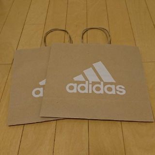 アディダス(adidas)の★格安　adidas紙袋 (アディダス) 紙袋 ２枚★(ショップ袋)