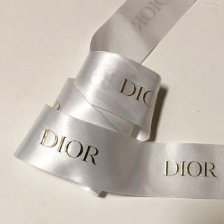 ディオール(Dior)のdior サテンリボン(ヘアゴム/シュシュ)