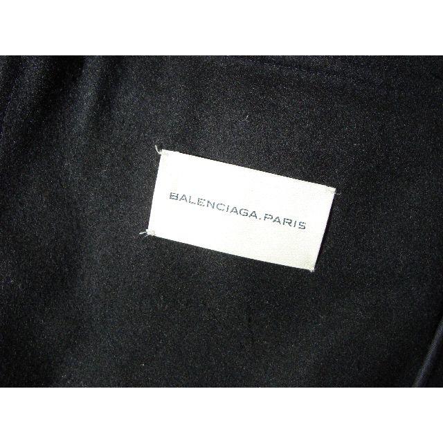 Balenciaga(バレンシアガ)のBALENCIAGAバレンシアガウールメルトンフードパーカーショートコートJK メンズのジャケット/アウター(モッズコート)の商品写真