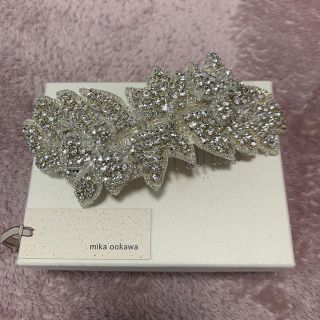 ヴェラウォン(Vera Wang)のmika ookawa  ビジュー ヘッドドレス(ヘッドドレス/ドレス)