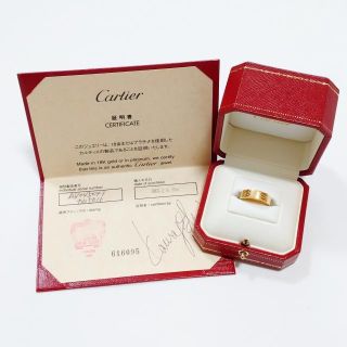 カルティエ(Cartier)のCaltierカルティエ　LOVEウェディングリング　イエローゴールド　6925(リング(指輪))