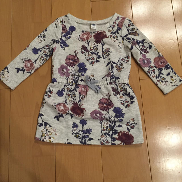 Old Navy(オールドネイビー)のオールドネイビー裏起毛ワンピ キッズ/ベビー/マタニティのベビー服(~85cm)(ワンピース)の商品写真