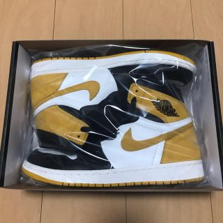 ナイキ(NIKE)のAir Jordan 1 yellow ochre(スニーカー)