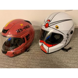 ガンダム シャアザク バイク ヘルメット セット タイプCHAR3 OGKカブト